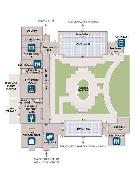 2024 Visitors Center Map