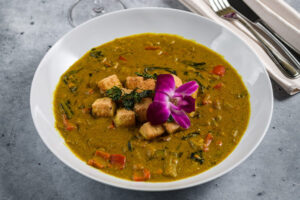 orchid-delight-dinner Orchid delight, soup dinner